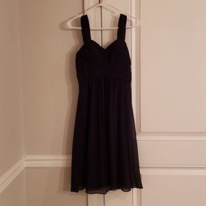 Navy bridesmaid dress